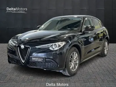 Käytetty Alfa Romeo Stelvio Business 190 HP (139 kW) 2020 Musta Katumaasturi