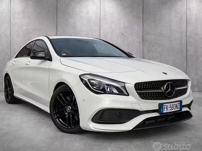 Usata Mercedes CLA200 Premium 136 CV (100 kW) 2017 Bianco Coupé