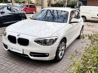 Usata BMW 116 Sport Line 116 CV (85 kW) 2013 Bianco Utilitaria
