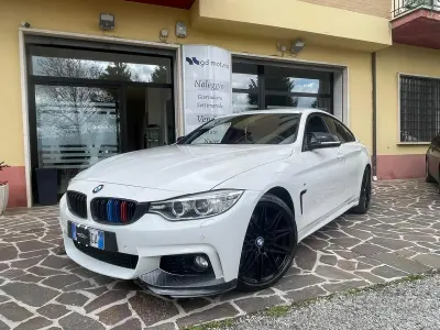 Begagnad BMW 418 M Sport 150 HK (110 kW) 2015 Vit Sportkupé