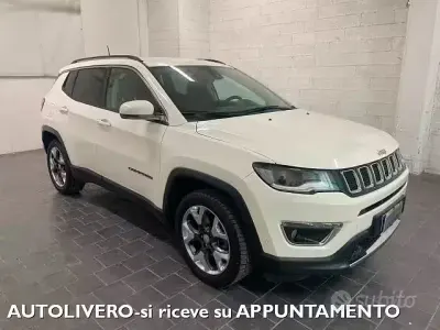 Usata Jeep Compass Limited 140 CV (102 kW) 2018 Bianco SUV