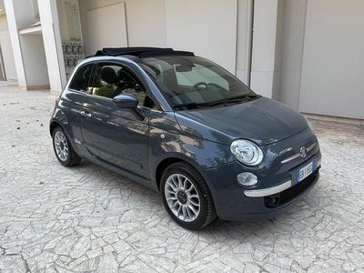 Usata Fiat 500C Lounge 95 CV (69 kW) 2011 Grigio Cabrio