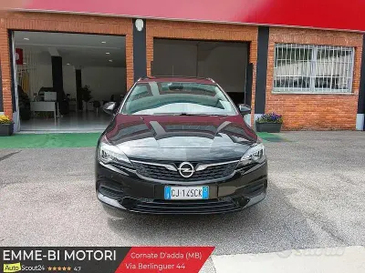 Usata Opel Astra S 105 CV (77 kW) 2022 Nero Utilitaria