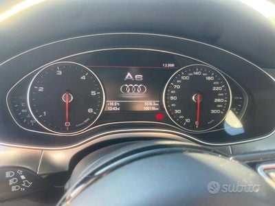 Usata Audi A6 136 CV (100 kW) 2014 Nero Station wagon