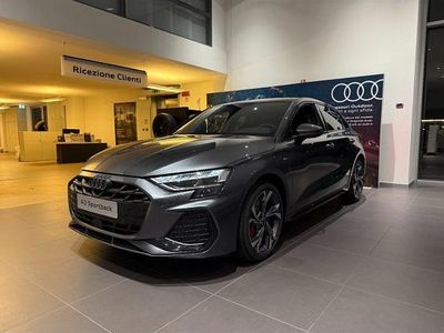 Nuova Audi A3 Sportback e-tron S-Line 2025 Grigio Utilitaria