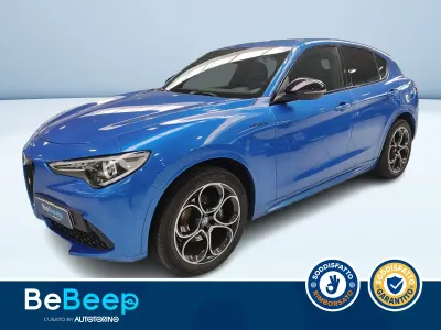 Gebraucht Alfa Romeo Stelvio Veloce 210 PS (154 kW) 2021 Blau SUV