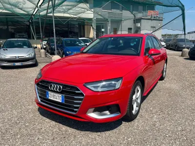Usata Audi A4 Advanced 163 CV (119 kW) 2020 Rosso Station wagon