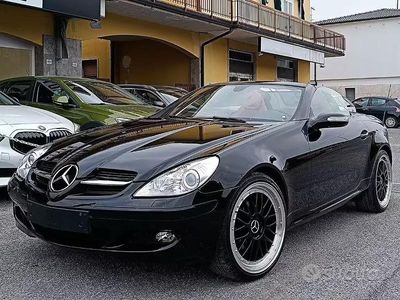 Usata Mercedes SLK200 163 CV (119 kW) 2005 Nero Cabrio