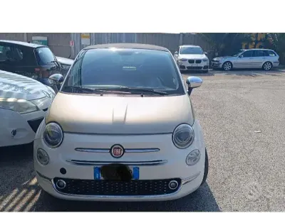 Usata Fiat 500 2015 Bianco Cabrio