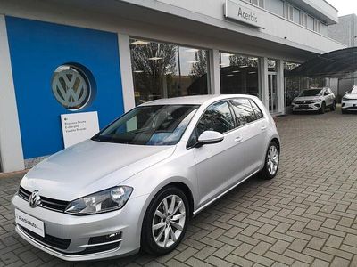 Usata VW Golf VII Highline 105 CV (77 kW) 2013 Argento Berlina