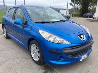 Usata Peugeot 207 68 CV (50 kW) 2007 Azzurro Utilitaria