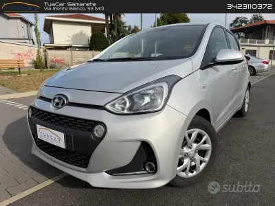 Usata Hyundai i10 66 CV (48 kW) 2018 Argento Utilitaria