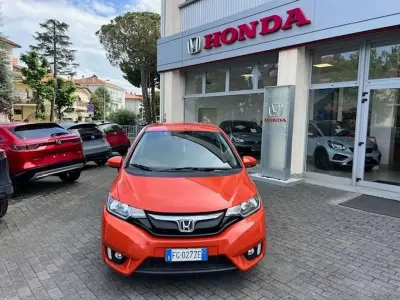 Usata Honda Jazz Elegance 102 CV (75 kW) 2017 Arancione Utilitaria