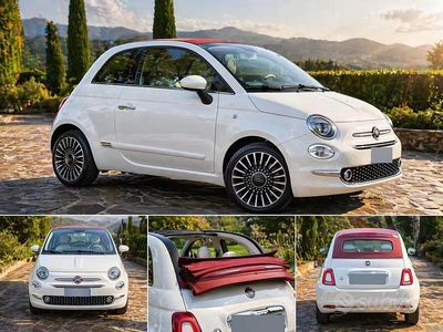 Usata Fiat 500C 69 CV (50 kW) 2016 Bianco Cabrio