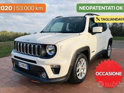Usata Jeep Renegade Longitude 120 CV (88 kW) 2020 Bianco SUV
