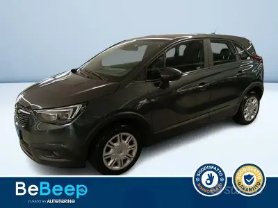 Usata Opel Crossland X 82 CV (60 kW) 2018 Grigio scuro metallizzato SUV