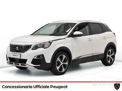 Usata Peugeot 3008 Allure 120 CV (88 kW) 2017 Bianco tetto nero SUV