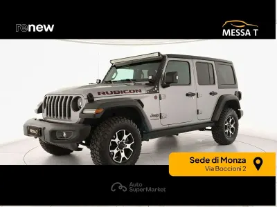 Usata Jeep Wrangler Unlimited Rubicon 200 CV (147 kW) 2020 Grigio scuro SUV