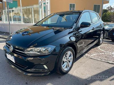 Usata VW Polo Highline 95 CV (69 kW) 2019 Nero Utilitaria