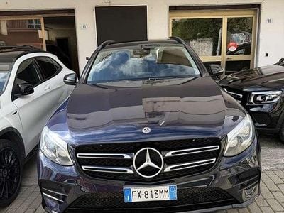 Usata Mercedes GLC250 Premium 204 CV (150 kW) 2019 Blu/azzurro SUV