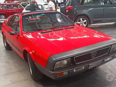 Usata Lancia Beta 1970 Rosso Cabrio