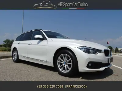 Usata BMW 318 Advantage 150 CV (110 kW) 2018 Mineral white perlato Station wagon
