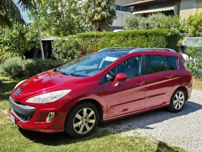 Usata Peugeot 308 SW 120 CV (88 kW) 2009 Rosso Station wagon