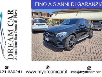 Usata Mercedes GLC250 Premium 210 CV (154 kW) 2017 Nero Coupé