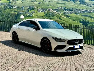 Usata Mercedes CLA35 AMG AMG 306 CV (225 kW) 2022 Bianco Coupé