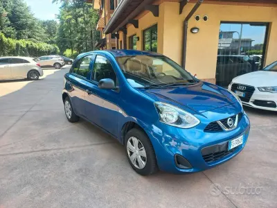 Usata Nissan Micra Acenta 80 CV (58 kW) 2016 Bluazzurro Utilitaria