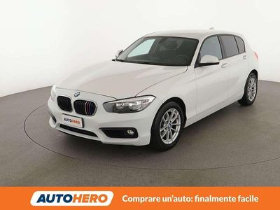 Usata BMW 118 Advantage 150 CV (110 kW) 2019 Bianco Utilitaria