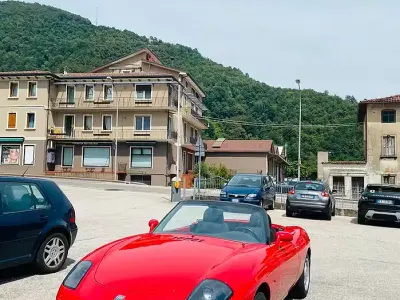 Usata Fiat Barchetta 131 CV (96 kW) 1995 Rosso Cabrio