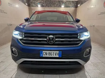 Usata VW T-Cross Style 110 CV (80 kW) 2023 Blu/azzurro SUV