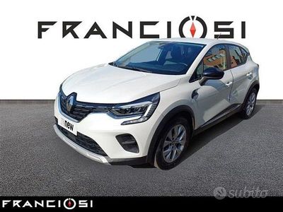 Usata Renault Captur Zen 100 CV (73 kW) 2020 Bianco SUV