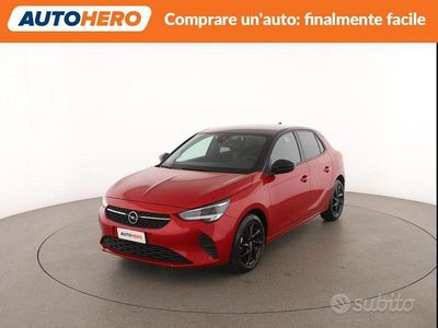 Usata Opel Corsa Design & Tech 102 CV (75 kW) 2022 Rosso Utilitaria