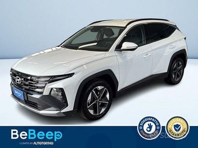 Usata Hyundai Tucson 136 CV (100 kW) 2024 Bianco pastello SUV