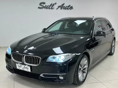 Usata BMW 520 Luxury Line 190 CV (139 kW) 2016 Nero Station wagon
