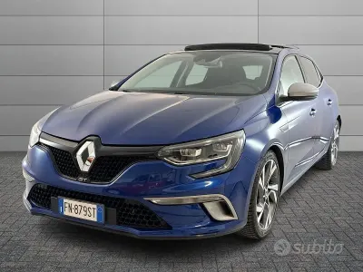 Usata Renault Mégane IV GT 165 CV (121 kW) 2018 Blu/azzurro Berlina