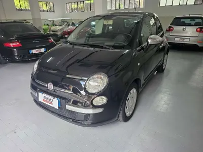 Usata Fiat 500 Lounge 69 CV (50 kW) 2009 Nero Cabrio
