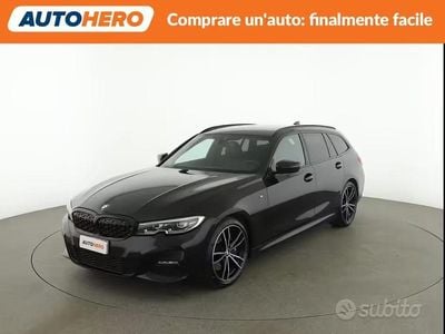 Usata BMW 320e Sport Line 190 CV (139 kW) 2021 Nero Station wagon