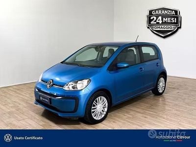 Begagnad VW up! Move 68 HK (50 kW) 2020 Blå Halvkombi
