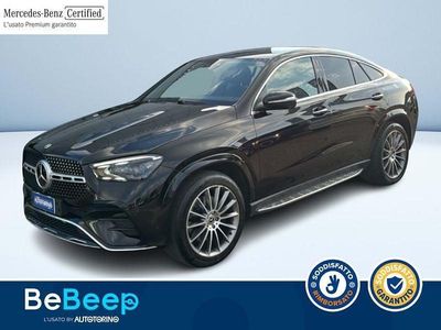 Usata Mercedes GLE300 Advanced Plus 269 CV (197 kW) 2023 Nero metallizzato Coupé