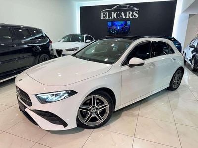 Bianco pastello Usata 2024 Mercedes A180 AMG Line Premium Berlina | 33.990 € (Buon prezzo)