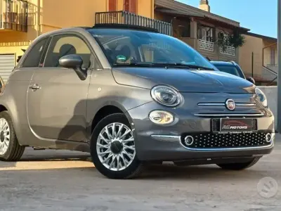 Usata Fiat 500C Lounge 69 CV (50 kW) 2020 Grigio Cabrio
