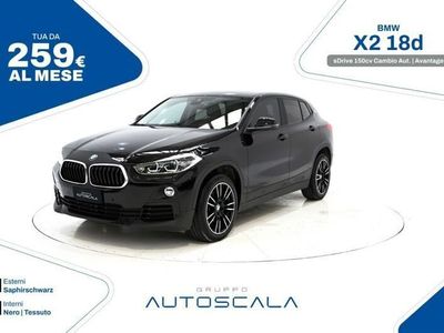 usata BMW X2 sDrive18d 150cv Cambio Autom. Advantage