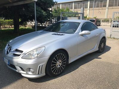 Usata Mercedes SLK200 AMG 163 CV (119 kW) 2004 Argento Cabrio