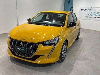 Usata Peugeot 208 Active 75 CV (55 kW) 2023 Giallo Utilitaria