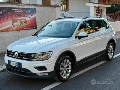 Usata VW Tiguan 116 CV (85 kW) 2017 Bianco SUV