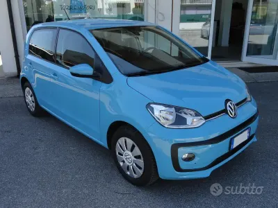 Usata VW up! Move 75 CV (55 kW) 2018 Blu Utilitaria