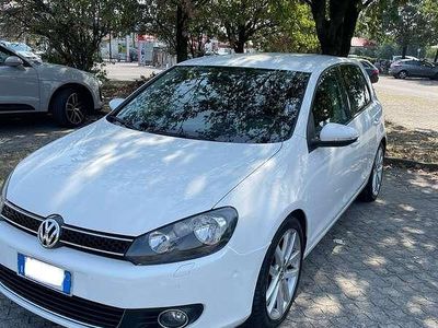 Usata VW Golf VI Highline 140 CV (102 kW) 2009 Bianco Utilitaria